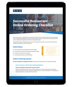 Online Ordering Checklist